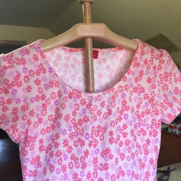 Floral Cotton Jersey Knit Fabric - Wide - Picture 6 of 8